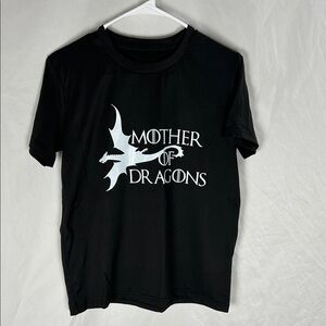 Mother of Dragons Black Short Sleeve T-Shirt -Size Small